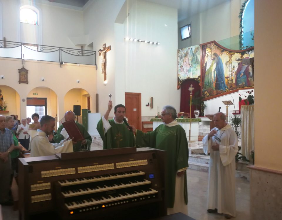 Benedizione del nuovo organo del Santuario di Sant'Anna di Caserta