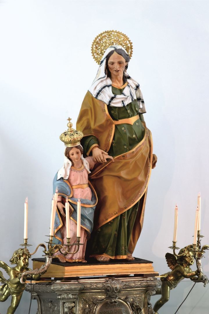 Il Simulacro di Sant'Anna - Santuario di Caserta